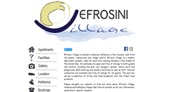 Desktop Screenshot of efrosinivillage.com